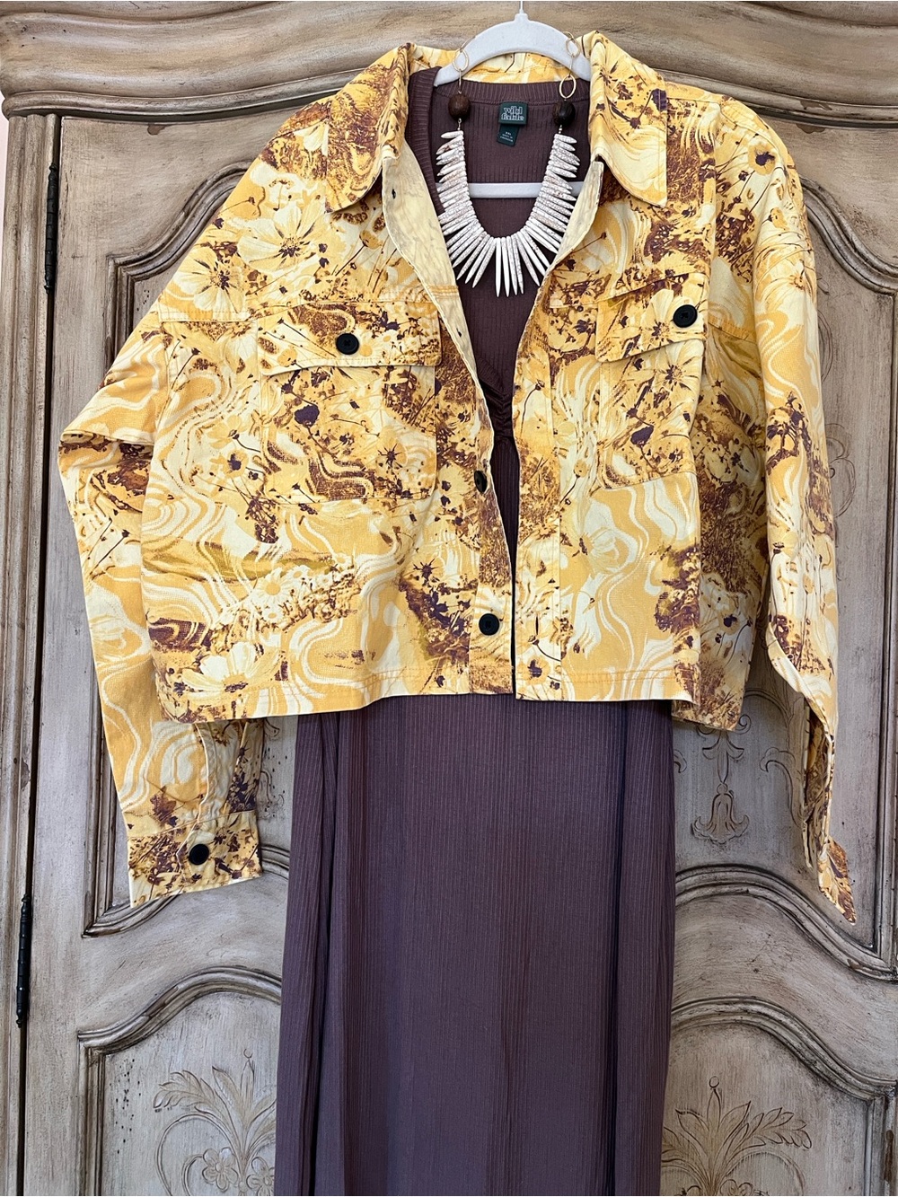 wild fable XL Boxy Abstract Jacket